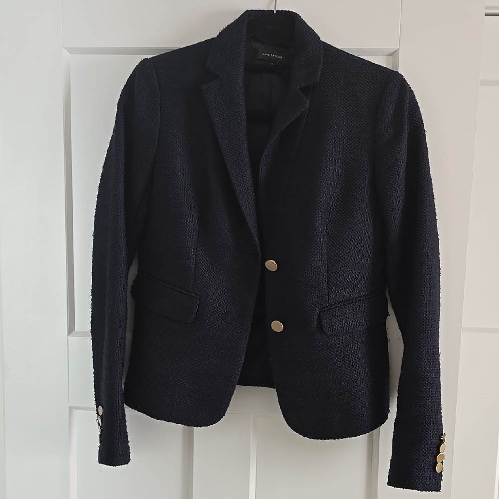 Ann Taylor Navy Blazer